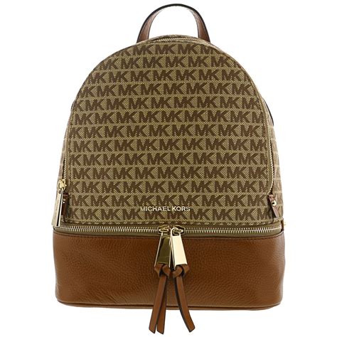 michael kors rucksack damen beige|Michael Kors backpack new collection.